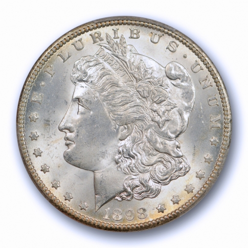 1898 O $1 Morgan Silver Dollar US Coin BU Choice Uncirculated Mint State 