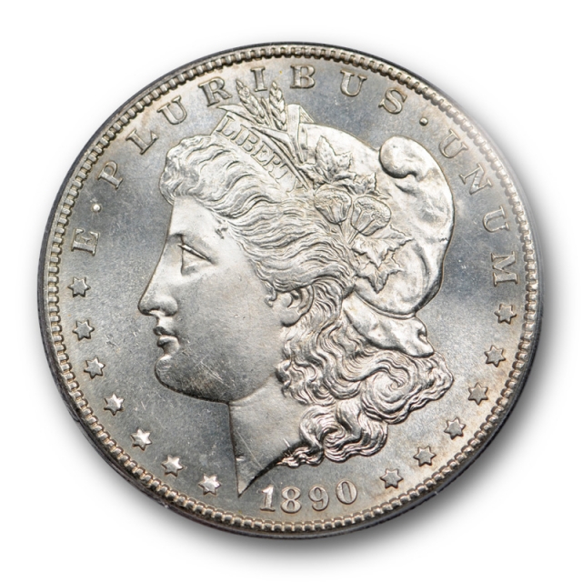 1890 S $1 Morgan Dollar PCGS MS 64 Uncirculated Blast White Lustrous Beauty Nice ! 