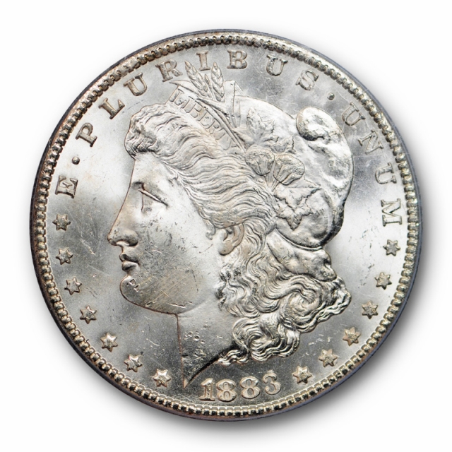1883 CC $1 Morgan Dollar PCGS MS 64 Uncirculated Carson City Mint Cert#5052