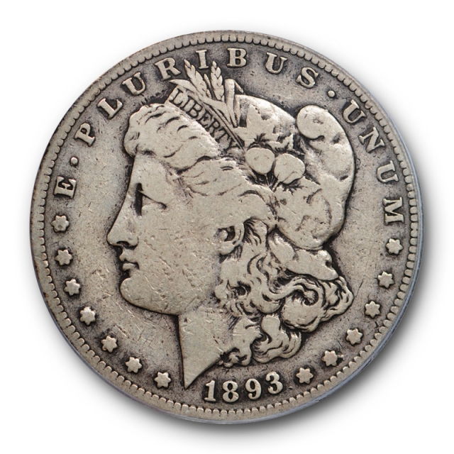 1893 S $1 Morgan Dollar PCGS VG 10 Very Good to Fine King of the Morgan Dollars The Key