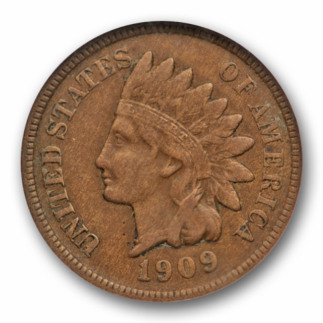 1909 S 1C Indian Head Cent NGC XF 40 Extra Fine Full Liberty Key Date Original 