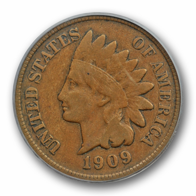 1909 S 1C Indian Head Cent PCGS F 15 Fine to Very Fine Key Date Original 