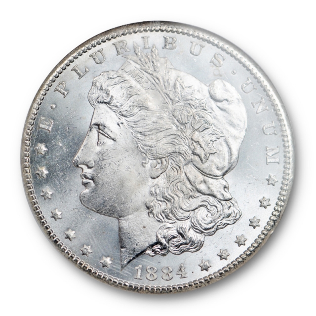1884 CC $1 Morgan Dollar NGC MS 65 Uncirculated Carson City Mint Blast White ! 