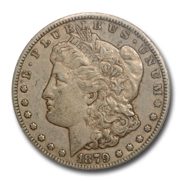 1879 CC $1 Morgan Dollar NGC AU 50 About Uncirculated Capped CC VAM 3 Top 100 !