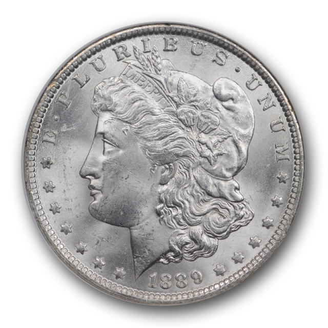 1889 O $1 Morgan Dollar NGC MS 62 Uncirculated Blast White Lustrous Cert#0024