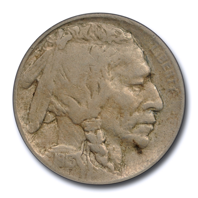 1913 S 5C Type 2 Buffalo Head Nickel PCGS F 12 Fine TY Two Key Date Original Coin