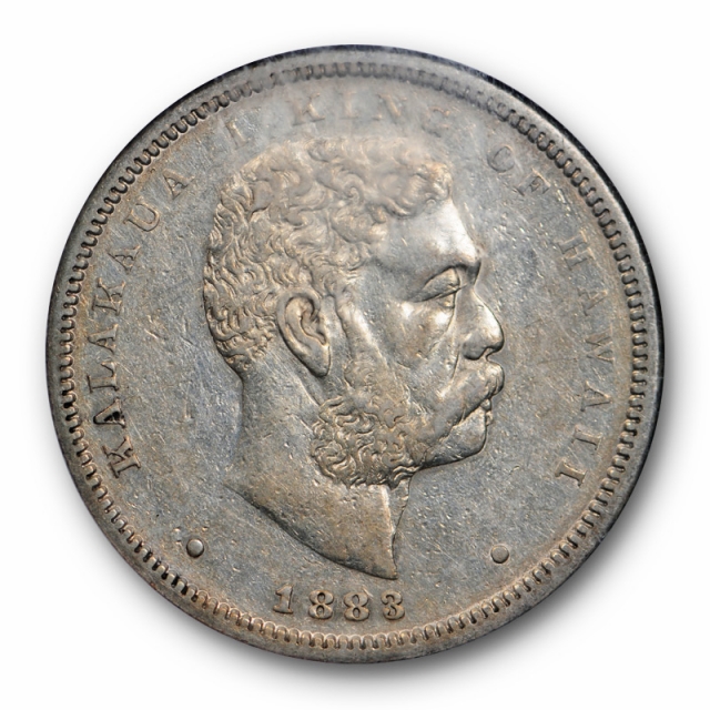 1883 Kingdom of Hawaii Half Dollar 50c NGC AU 55 About Uncirculated to MS