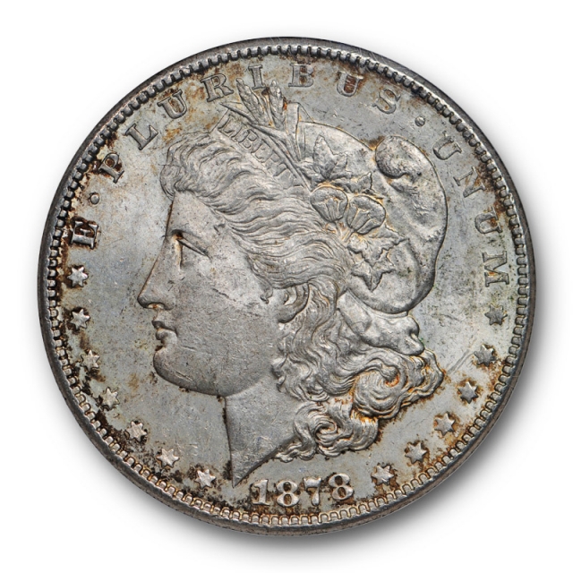 1878 S Morgan Dollar $1 NGC MS 63 Uncirculated Original Toned Coin