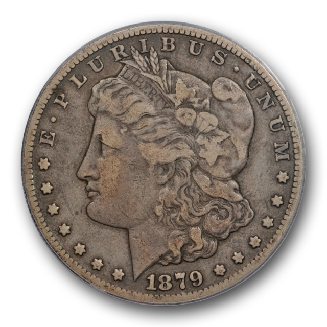 1879 CC $1 Capped Die Morgan Dollar PCGS VF 30 Very Fine to Extra Fine Original 