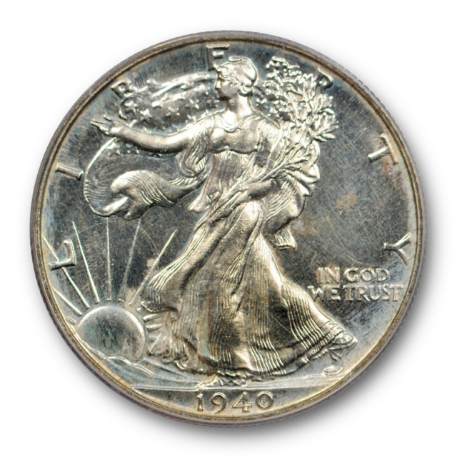 1940 50C Walking Liberty Half Dollar PCGS PR 63 Proof Low Mintage US Coin