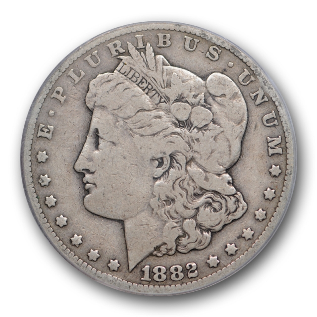 1882 CC $1 Morgan Dollar PCGS F 15 Fine to Very Fine Carson City Mint Circulated Tough