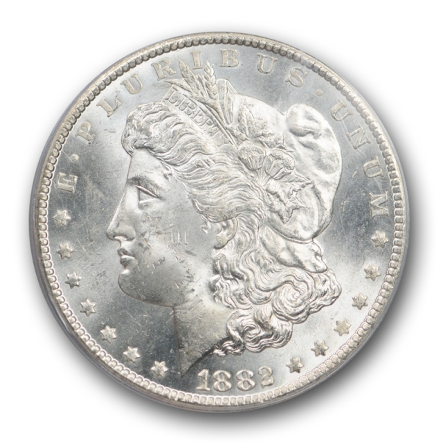 1882 CC $1 Morgan Dollar PCGS MS 64 Uncirculated Blast White Lustrous Looks PL ! 