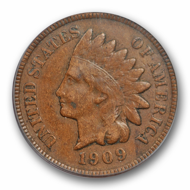 1909 S 1C Indian Head Cent PCGS F 12 Fine Key Date Original Low Mintage