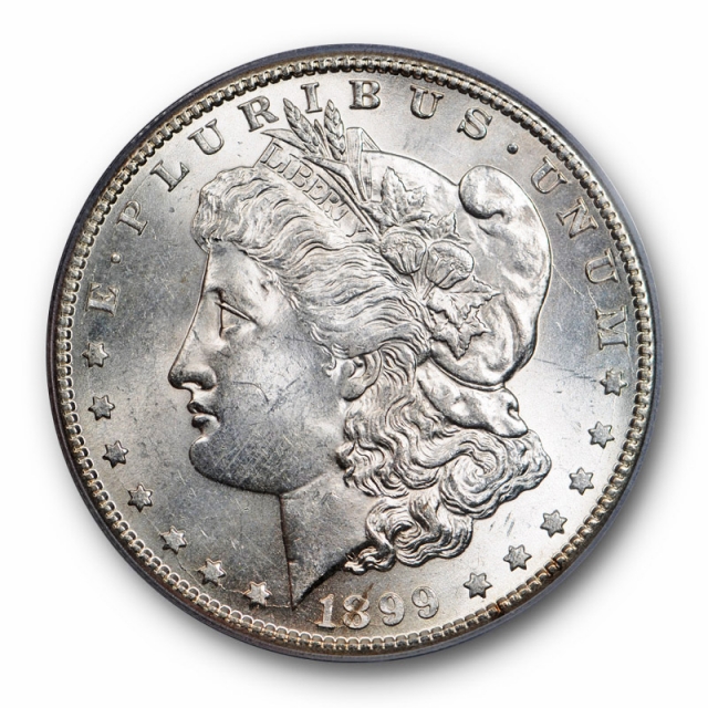 1899 S $1 Morgan Dollar PCGS MS 62 Uncirculated Better Date San Francisco 