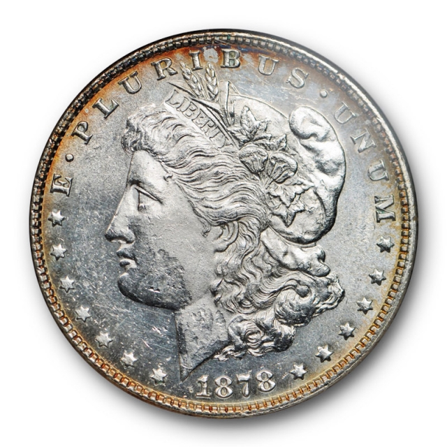 1878 7TF $1 Reverse of 1878 Morgan Dollar ANACS MS 62 PL VAM 79 