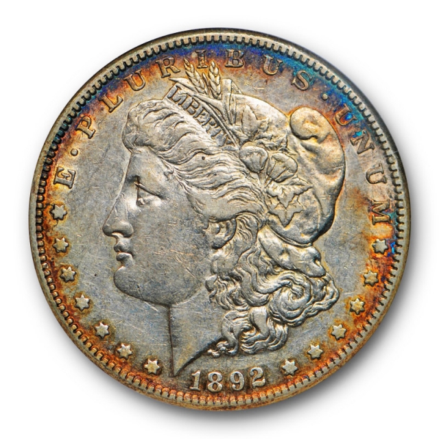 1892 S $1 Morgan Dollar NGC XF 45 Extra Fine to AU Old Fatty Looks Nicer !
