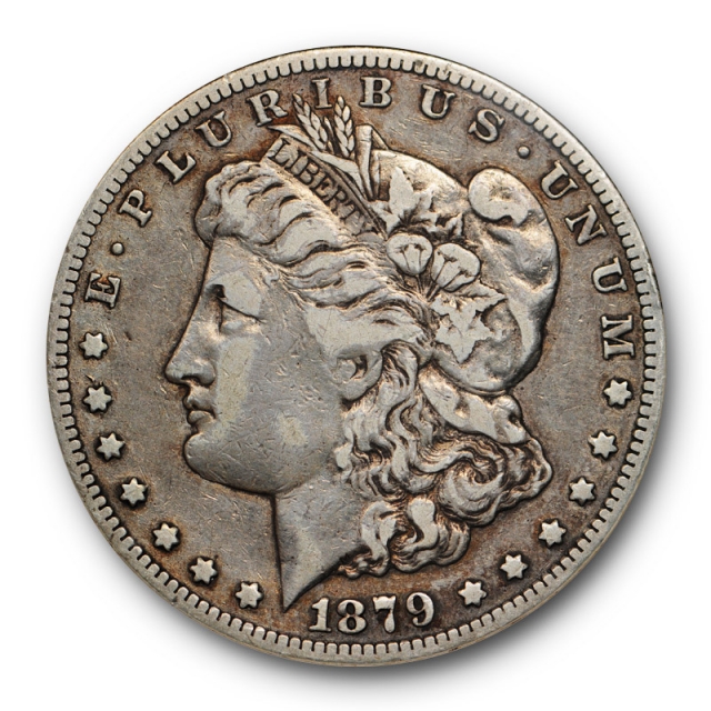 1879 CC $1 Morgan Dollar ANACS VF 35 Very Fine to Extra Fine Carson City Mint