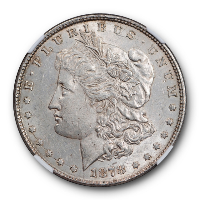 1878 8TF $1 Morgan Dollar VAM 22 B Hot 50 Doubled Lib NGC AU 58 