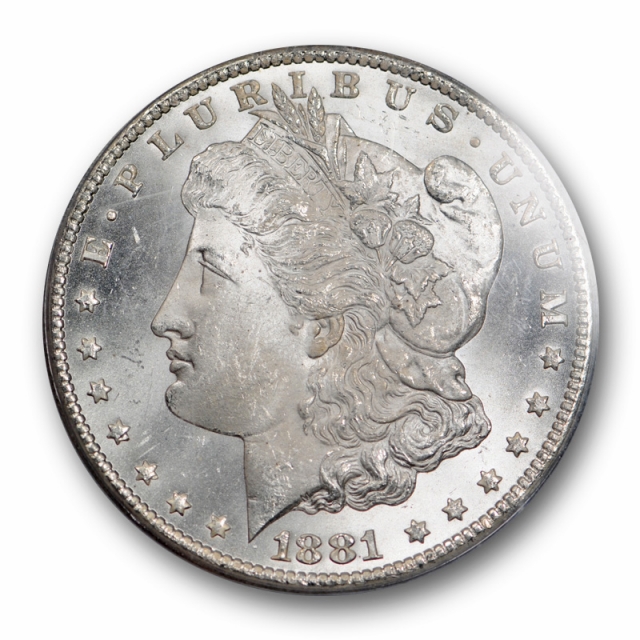1881 CC $1 Morgan Dollar PCGS MS 65 Uncirculated Carson City Lustrous ! Cert#4932