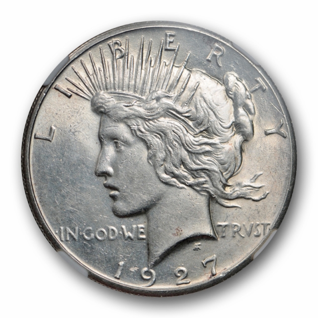 1927 Peace Dollar $1 NGC MS 61 Uncirculated John Newman Collection 