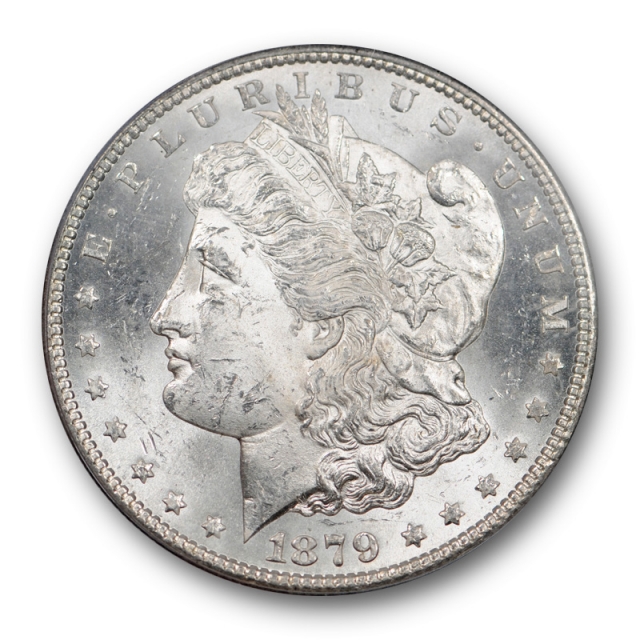 1879 S $1 Reverse of 1878 Morgan Dollar PCGS MS 63 Uncirculated Blast White ! 