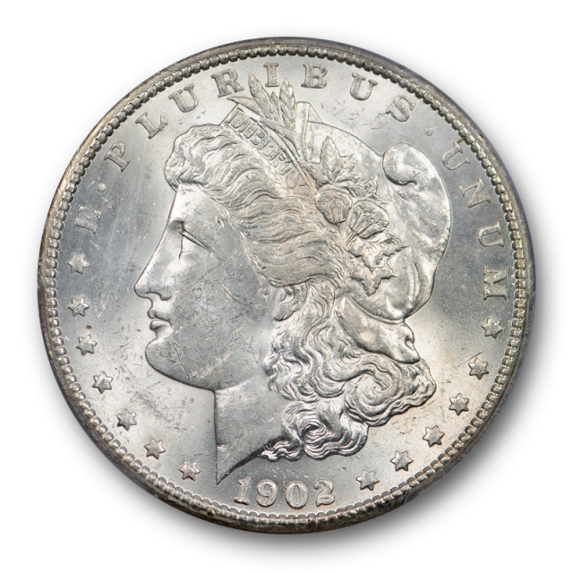 1902 S $1 Morgan Dollar PCGS MS 62 Uncirculated San Francisco Mint Tough Date Cert#6493