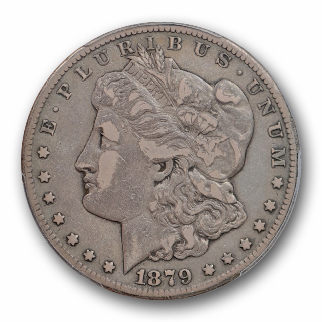 1879 CC $1 Capped Die Morgan Dollar PCGS VF 30 Very Fine + Carson City Cert#7839