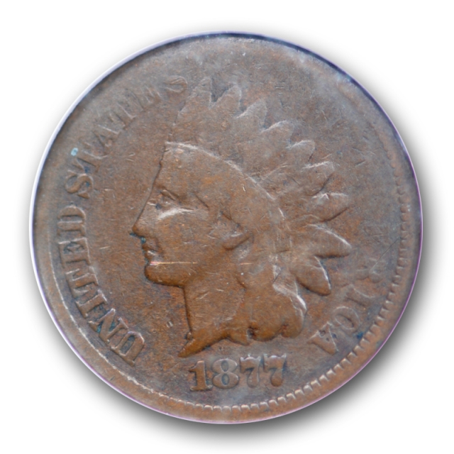 1877 1C Indian Head Cent NGC G 4 Good Key Date Original Tough ! Cert#0004
