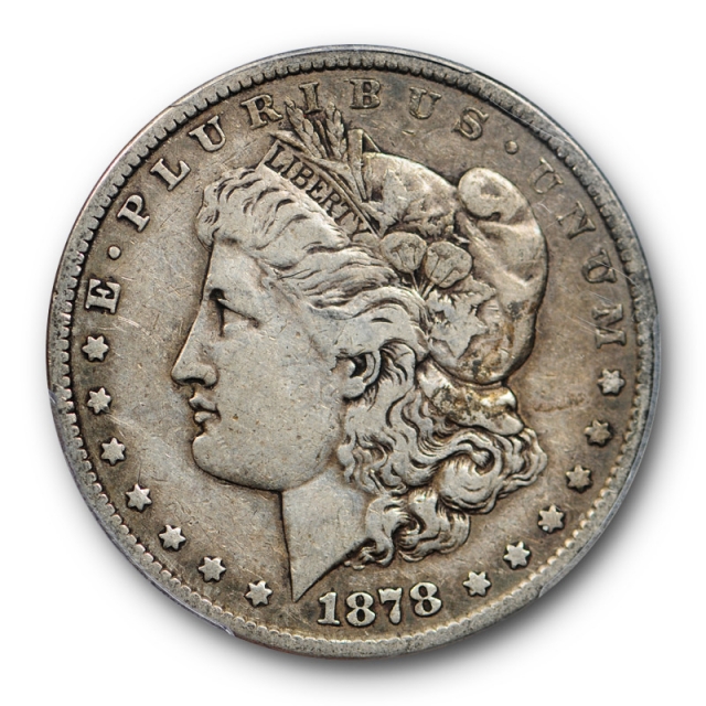 1878 CC $1 Morgan Dollar PCGS VF 25 Very Fine Carson City Mint Toned