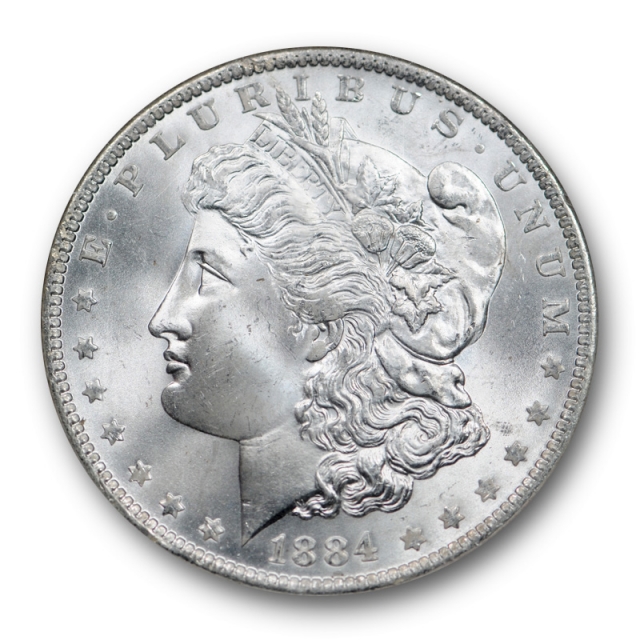 1884 O $1 Morgan Dollar NGC MS 65 Uncirculated Blast White Looks Better ! 