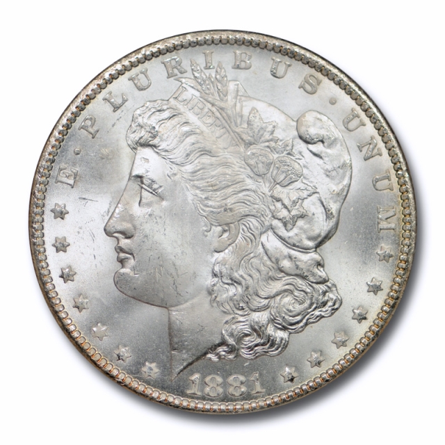 1881 CC $1 Morgan Dollar NGC MS 65 Uncirculated Carson City Mint Lustrous