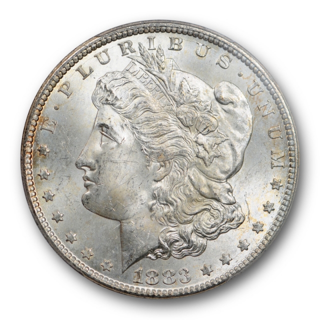 1883 CC $1 Morgan Dollar PCGS MS 64 Uncirculated Carson City Original Cert#1119