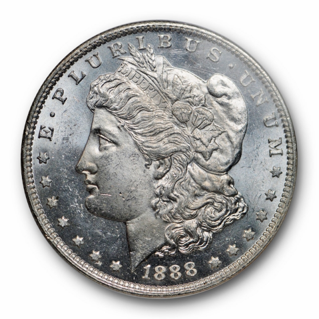 1888 O Morgan Dollar $1 NGC MS 64 PL Uncirculated Proof Like Blast White