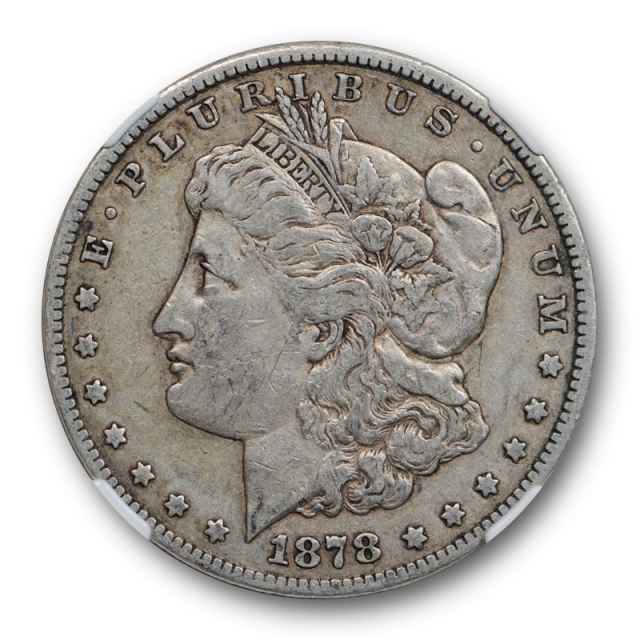 1878 CC $1 Morgan Dollar NGC VF 25 Very Fine to Extra Fine Carson City Mint