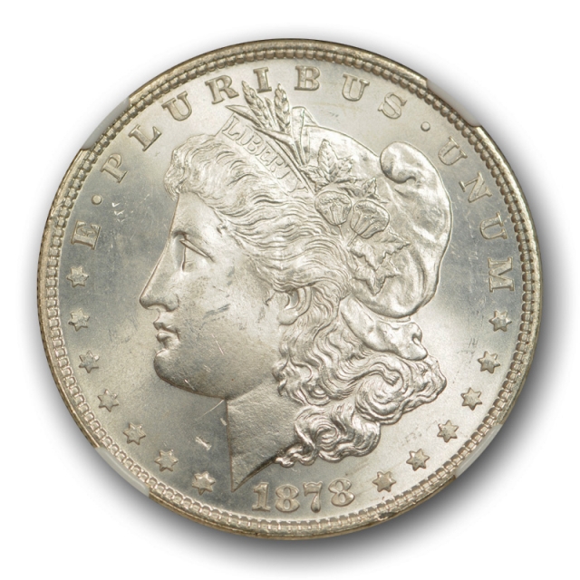 1878 7/8TF $1 Morgan Dollar NGC MS 65 Uncirculated Weak VAM 33 Top Pop !