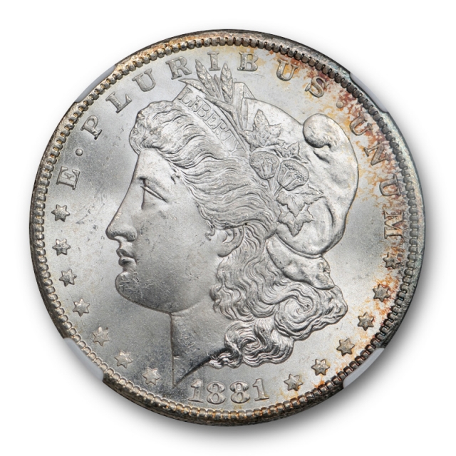 1881 CC $1 Morgan Dollar NGC MS 65 Uncirculated Carson City Lustrous ! Cert#3007