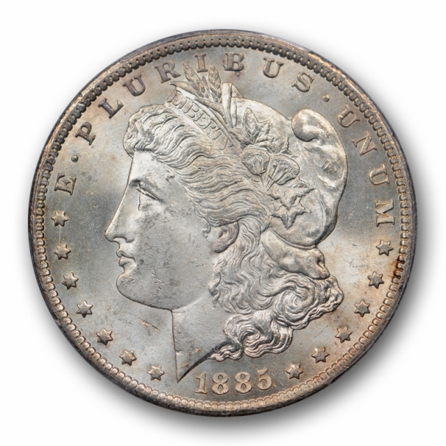1885 CC $1 Morgan Dollar PCGS MS 64 Uncirculated Carson City Mint Lustrous Beauty 