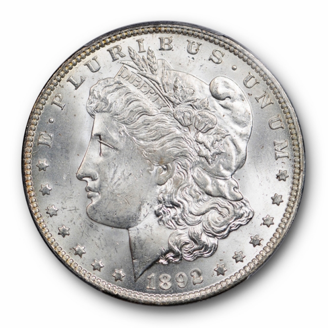 1892 O $1 Morgan Dollar PCGS MS 63 Uncirculated Better Date Lustrous Coin