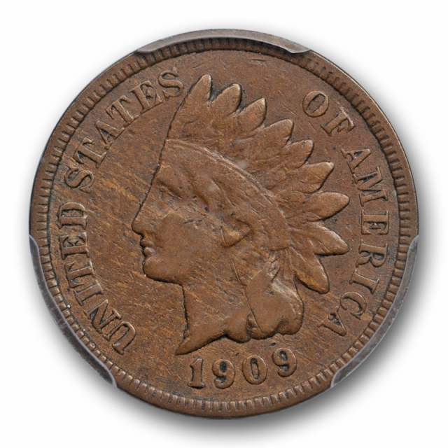 1909 S 1C Indian Head Cent PCGS VF 20 Very Fine Key Date Original Cert#8141