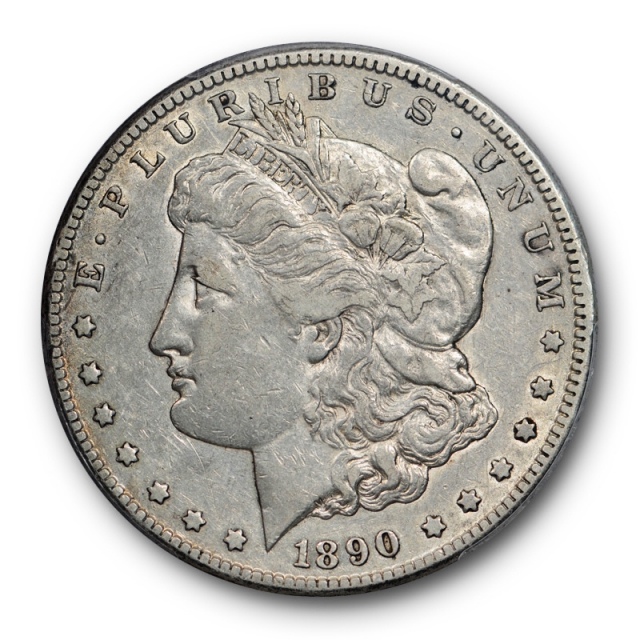 1890 CC $1 Morgan Dollar PCGS XF 40 Extra Fine Carson City Mint 