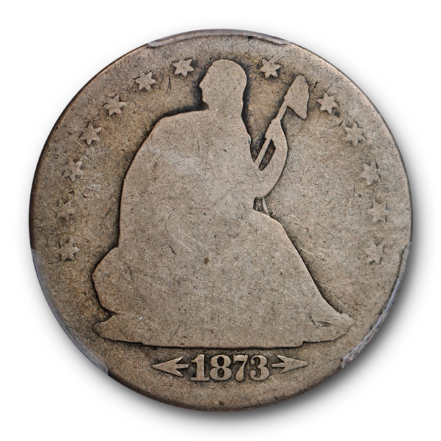 1873 CC 50C Arrows Seated Liberty Half Dollar PCGS AG 3 Carson City Mint Key Date
