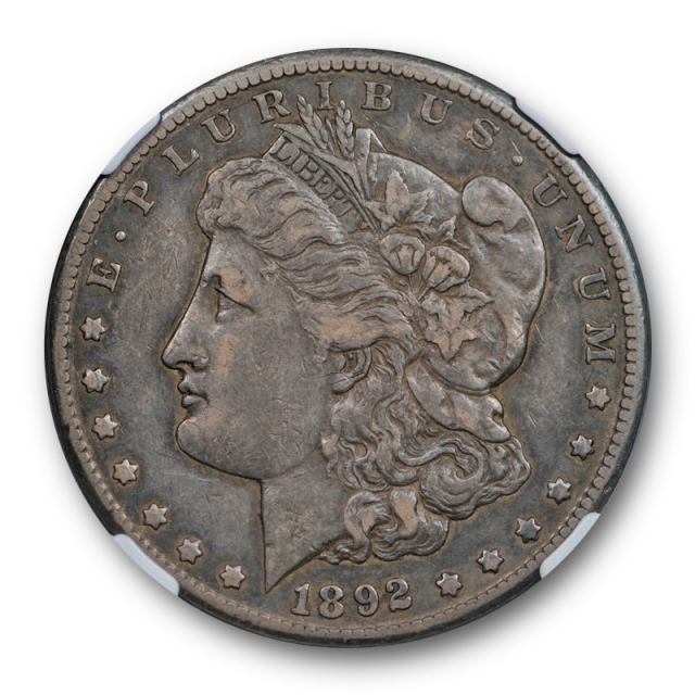 1892 CC $1 Morgan Dollar NGC XF 40 Extra Fine Carson City Better Date Original 