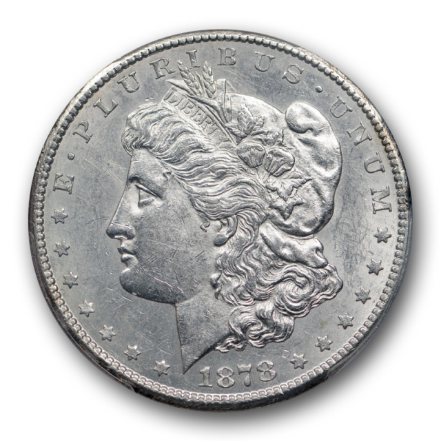 1878 CC $1 Morgan Dollar PCGS AU 58 About Uncirculated Carson Cert #5344