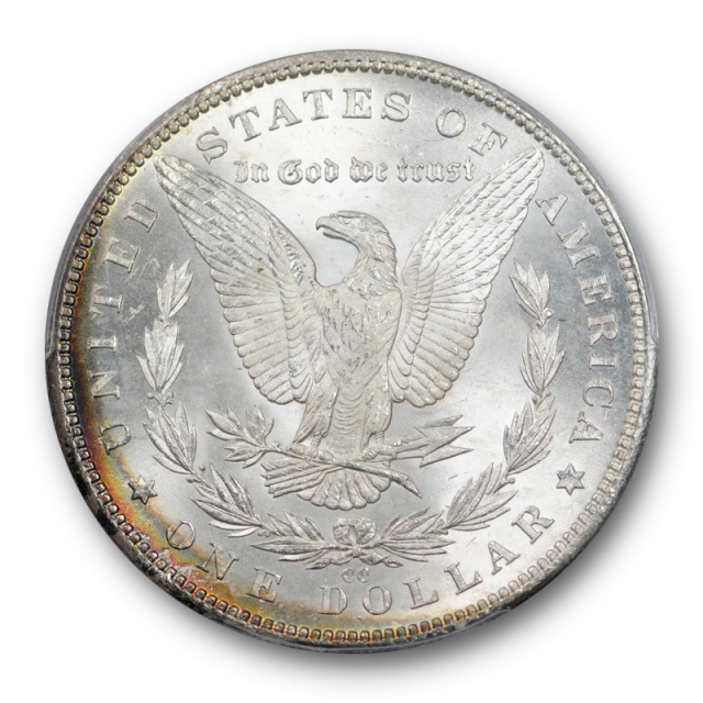 1882 CC $1 Morgan Dollar PCGS MS 65 Uncirculated Carson City Mint Cert#9206