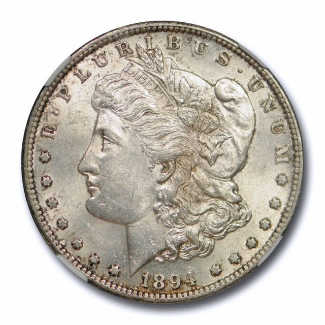 1894 $1 Morgan Dollar NGC MS 61 Uncirculated Key Date Original Tough P Mint Coin