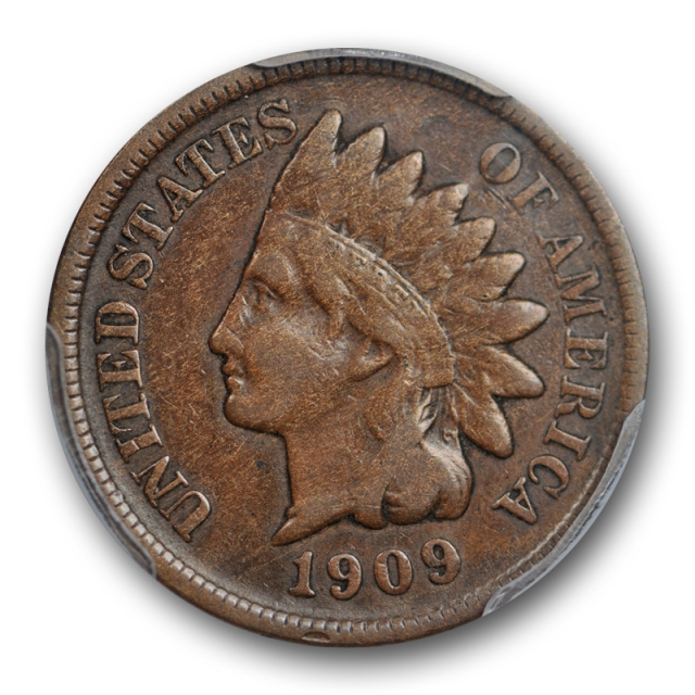 1909 S 1C Indian Head Cent PCGS F 12 Fine Original Toned Key Date S Mint