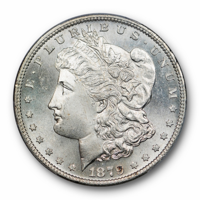 1879 S $1 Morgan Dollar PCGS MS 65+ Uncirculated Blast White Lustrous Plus ! 