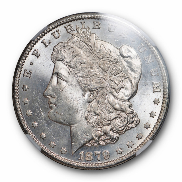 1879 S Morgan Dollar $1 NGC MS 63 Uncirculated Lustrous San Francisco Mint