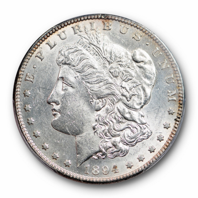1894 S $1 Morgan Dollar PCGS AU 58 About Uncirculated Better Date Tough