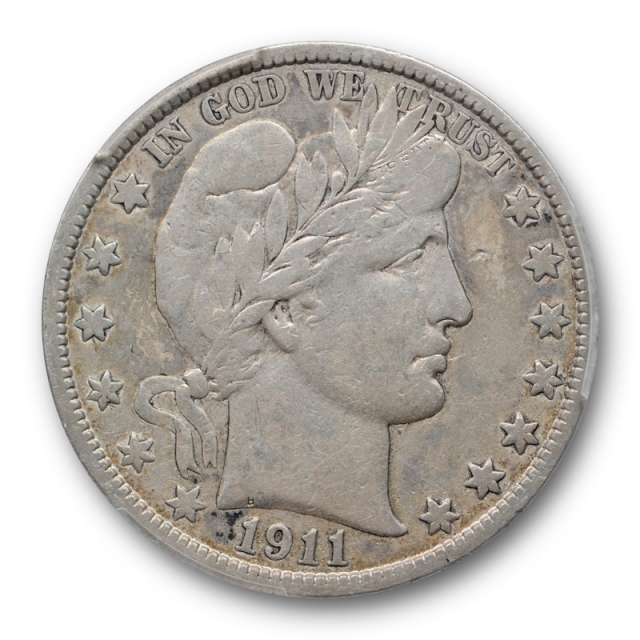 1911 S 50C Barber Half Dollar PCGS VF 20 Very Fine San Francisco Mint S 